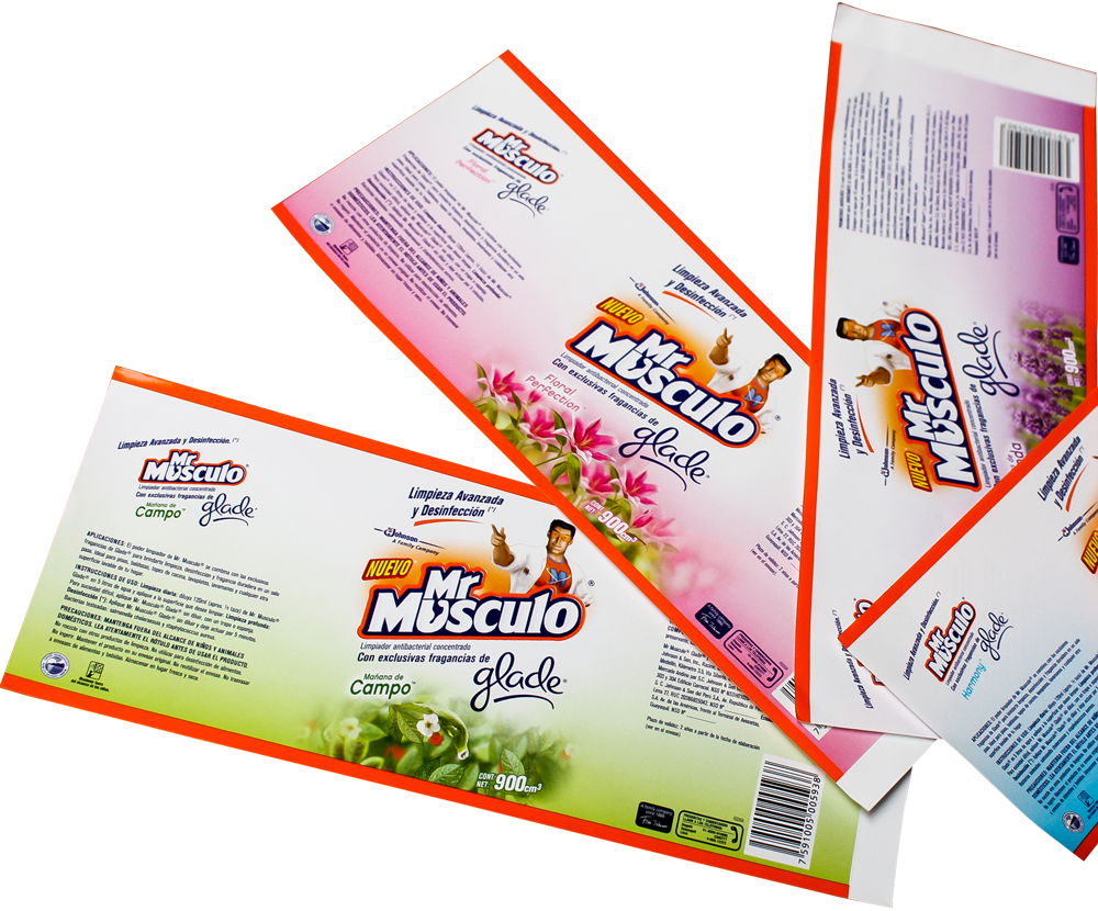 Etiquetas auto-adhesivas